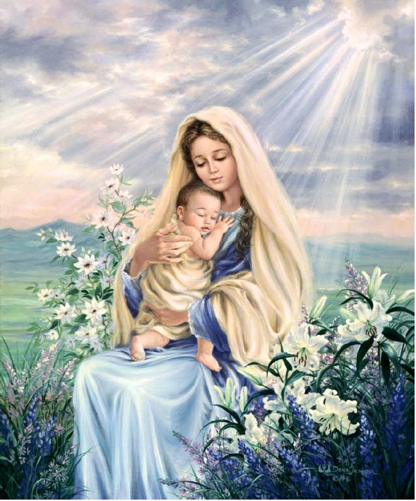 HAE DJG9729 Madonna Of The Lilies