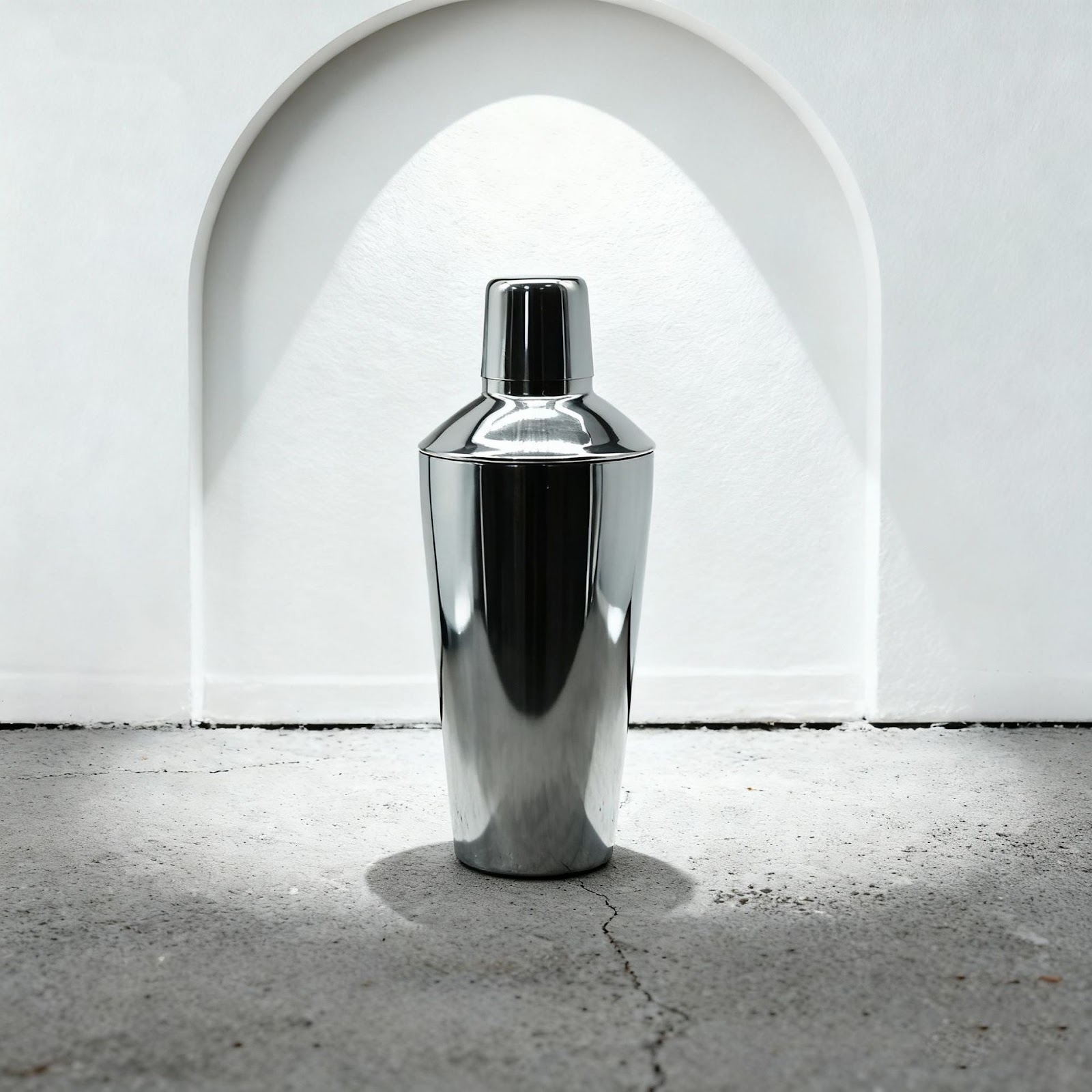 Cocktail-Shaker-Set mit Glas und Zubehör