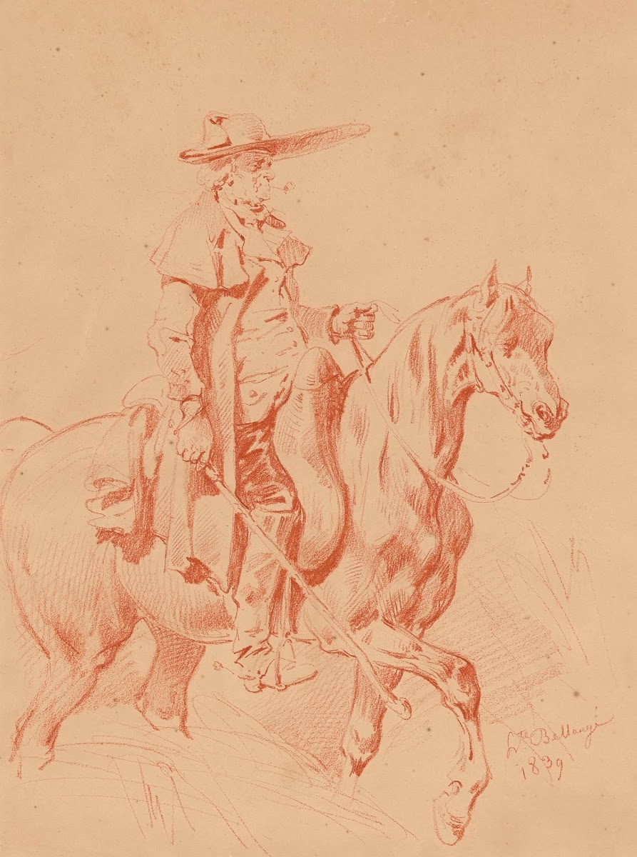 Un cavalier 1839