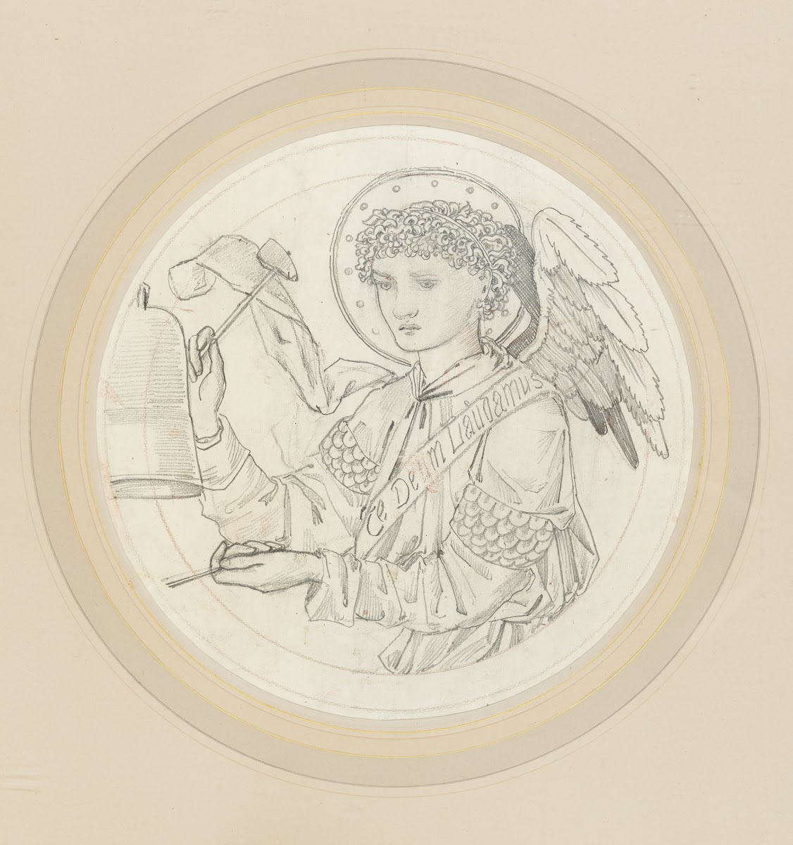 Angel Playing on Bells