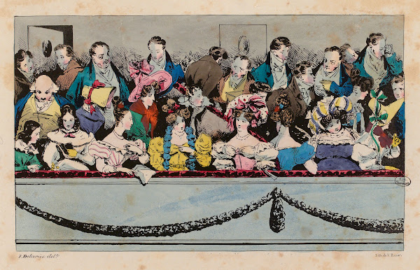 1ere Loge dun théâtre 1830