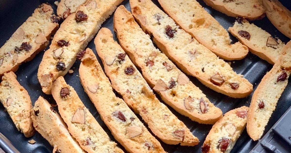 Biscotti bằng nồi chiên không dầu