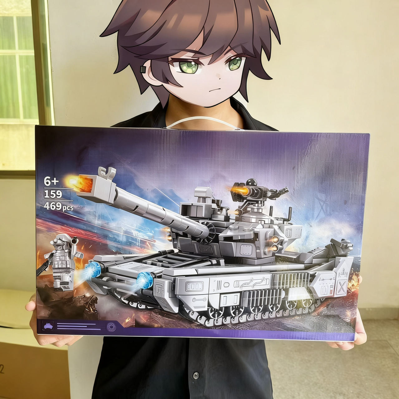 Militär-Bausätze aus ABS-Kunststoff
