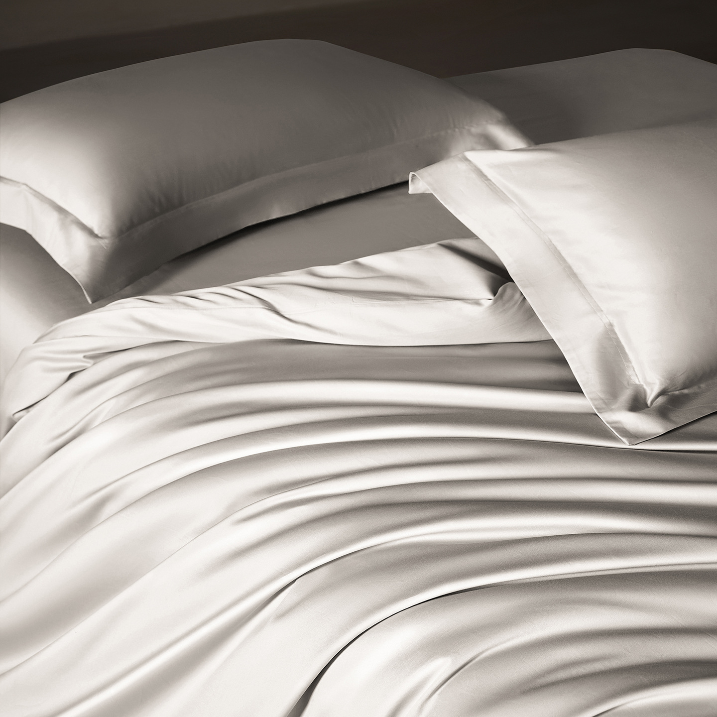 Duvet cover, Egyptian long-staple cotton, satin