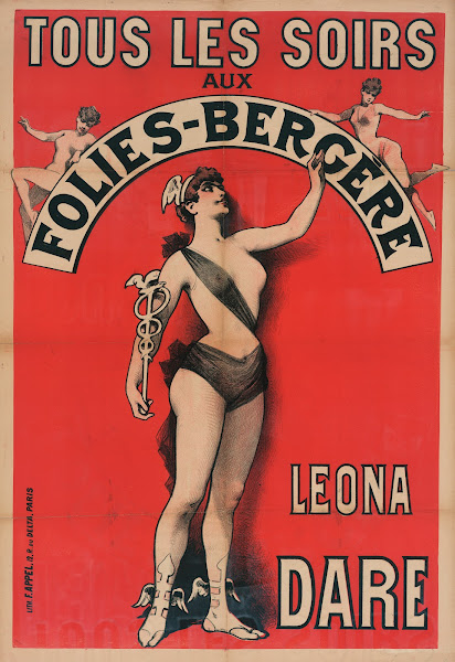 Tous Les Soirs Aux Folies Bergere Leona Dare 1889