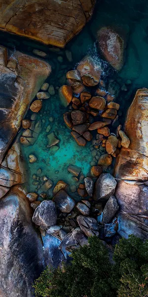 Water, Wood, Body Of Water, Bedrock, Watercourse Full HD iPhone Wallpaper Background