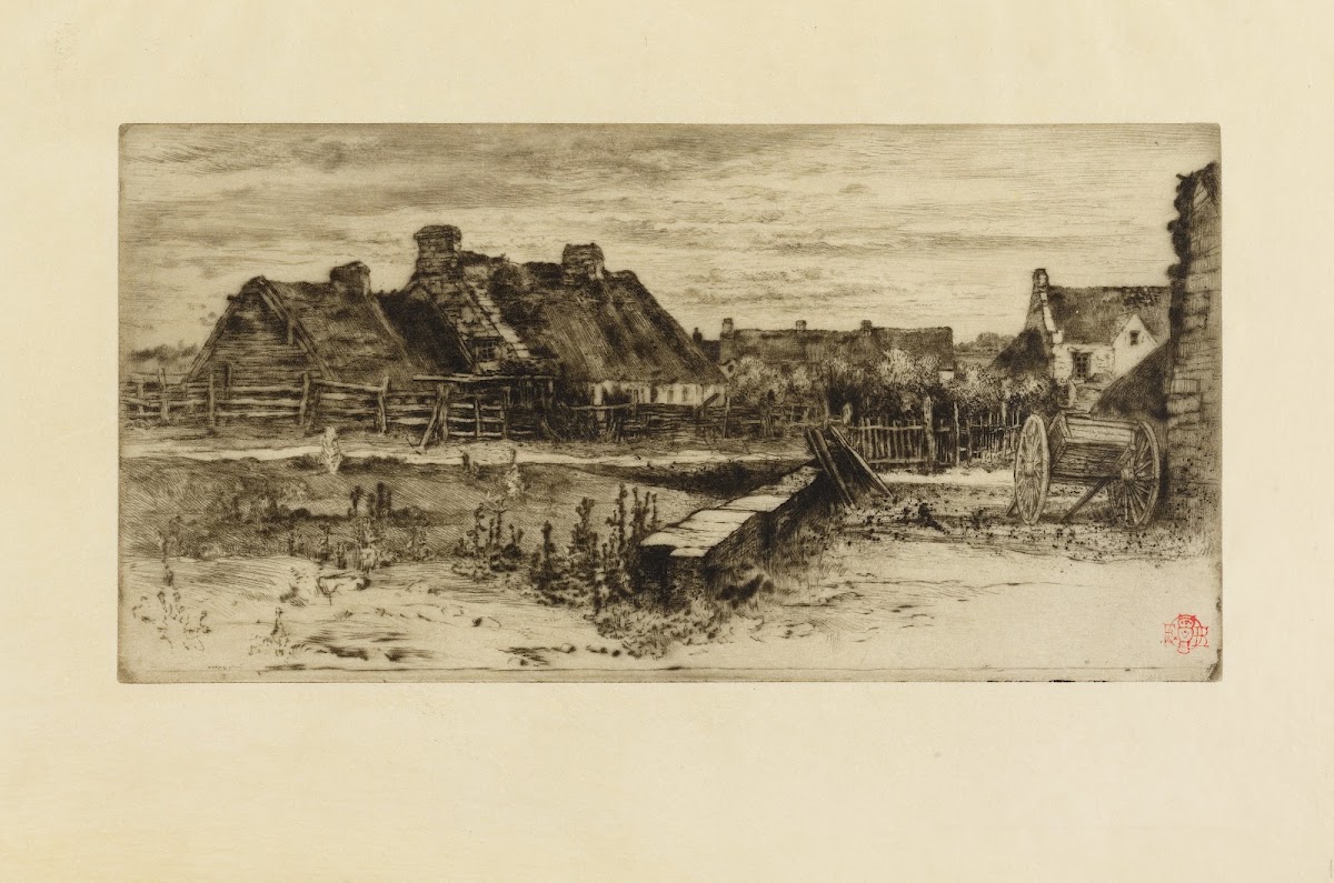 The Large Thatched Cottages 1881