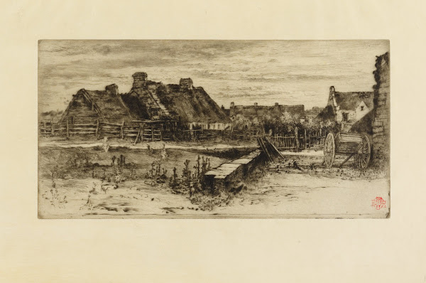 The Large Thatched Cottages 1881