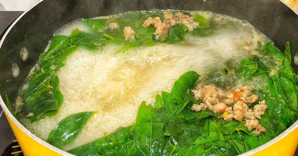 Canh Rau Ngót Thịt Băm