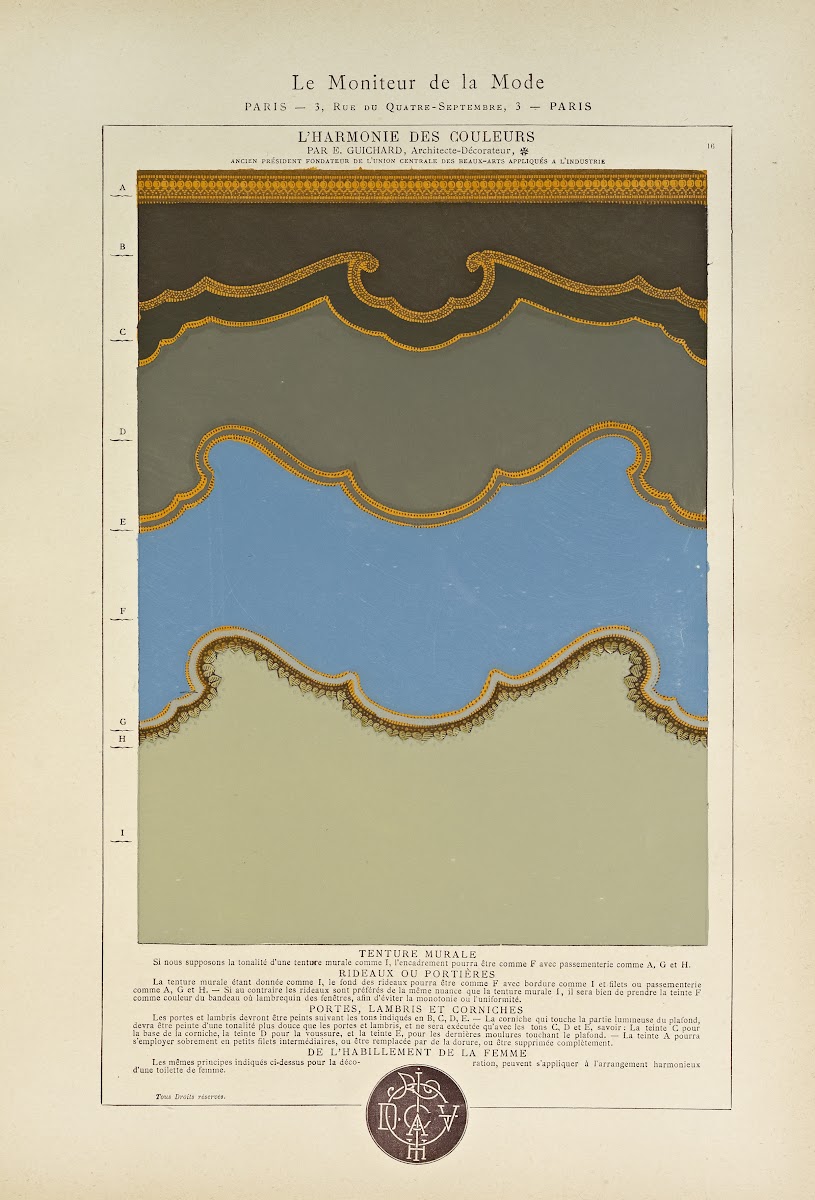 Lharmonie des couleurs  Pl017 1880