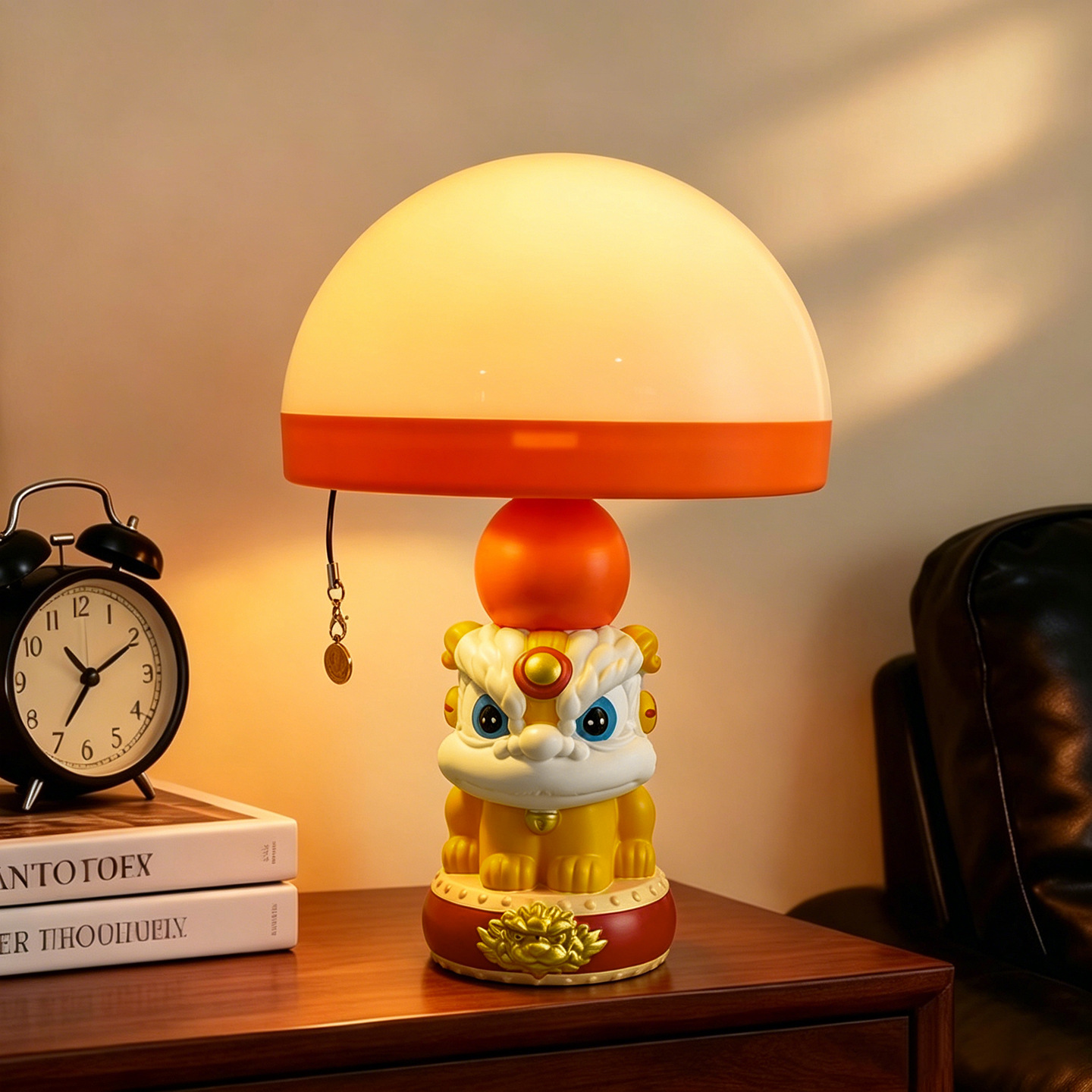 Lion Dance Night Light with Color Change