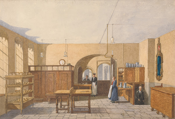 The Kitchen of an Oxford College 1858