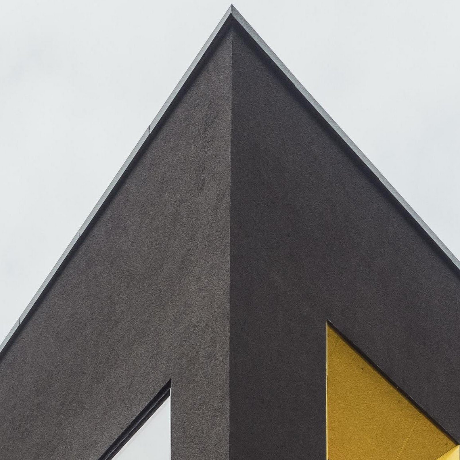 Download Modern Architecture, Building Exterior, Geometric Design, Minimalist Building Full HD iPhone