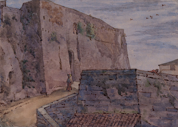 Porta Maggiore Orvieto Italy 1889
