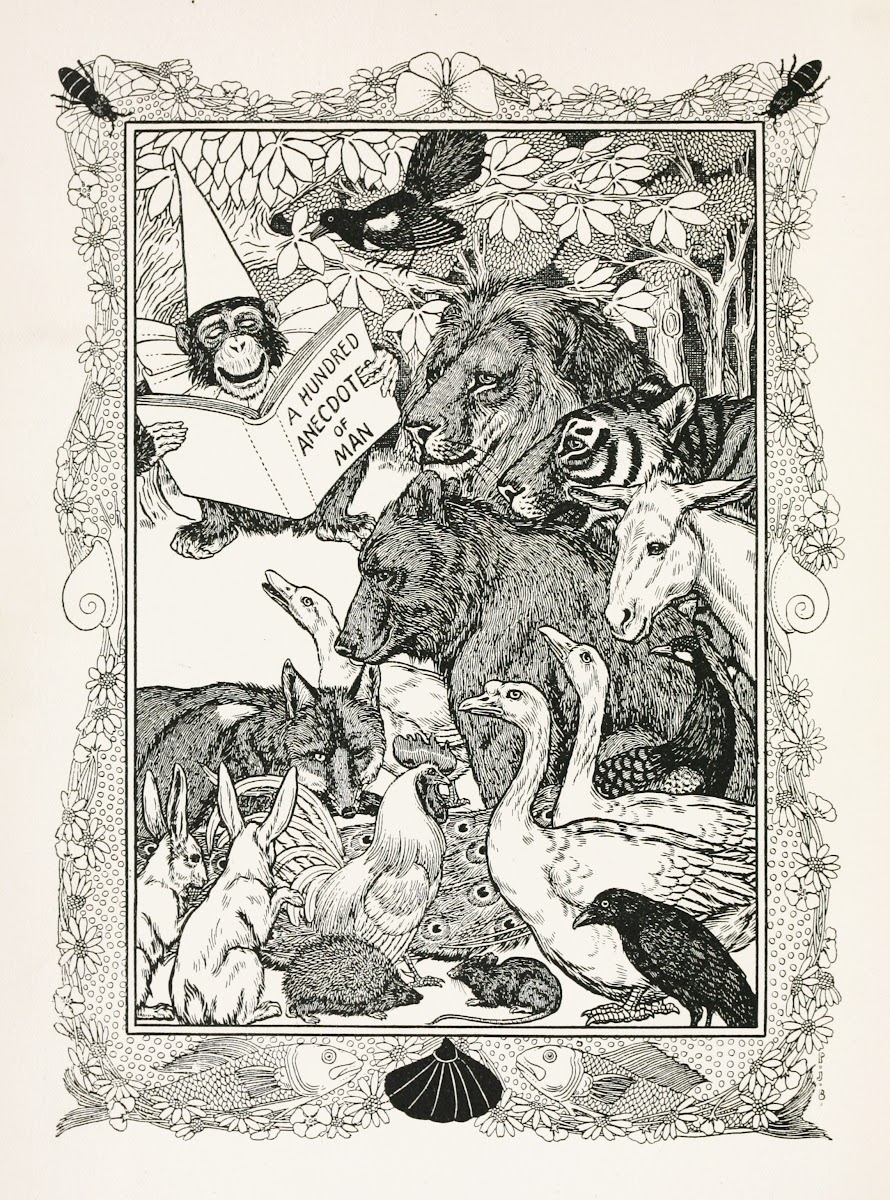 A hundred anecdotes of animals pl 001 1901
