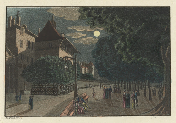 Vue de la Treille à Genêve 1915 1945