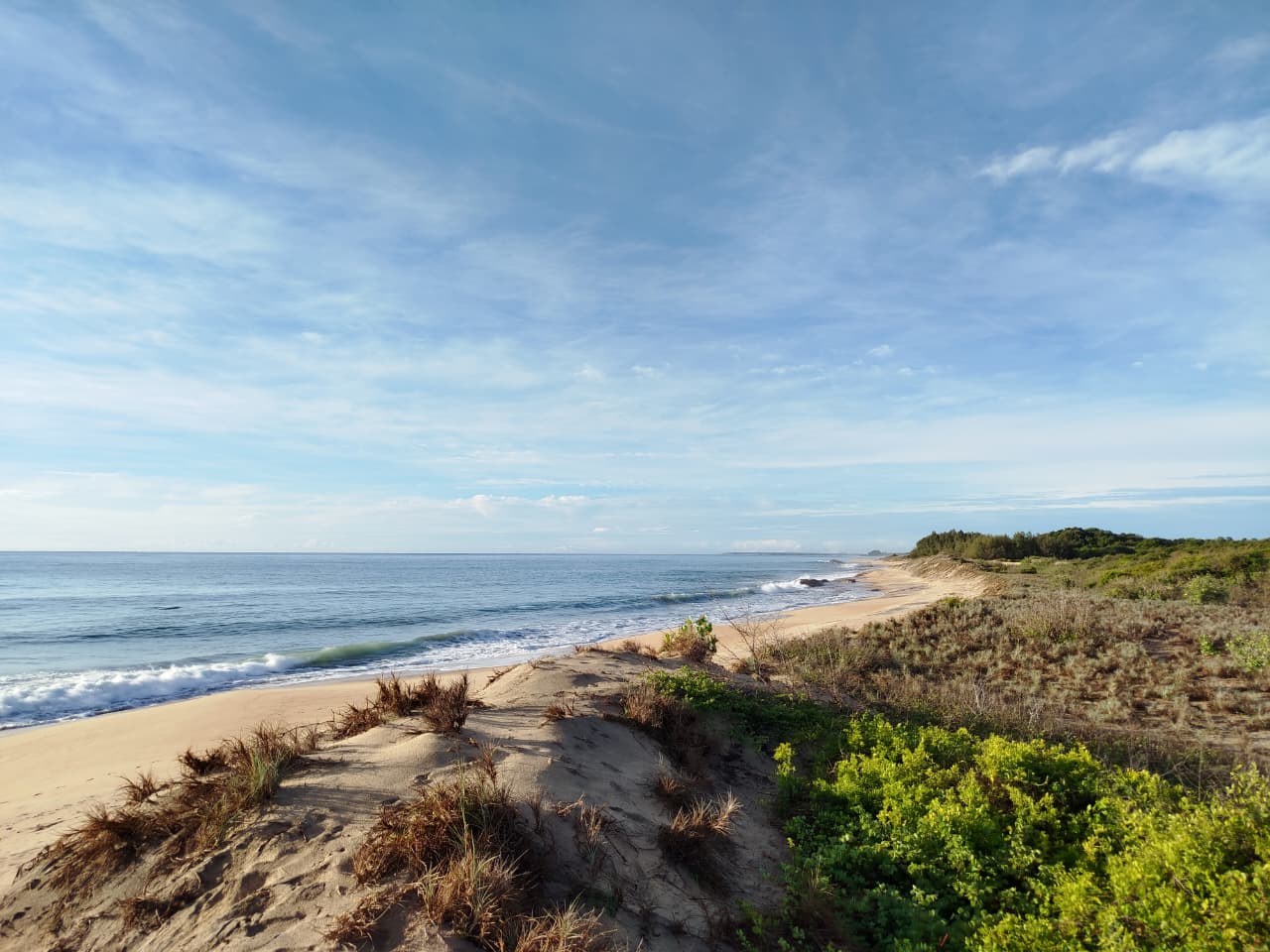 Pristine Deserted Beach at Komari