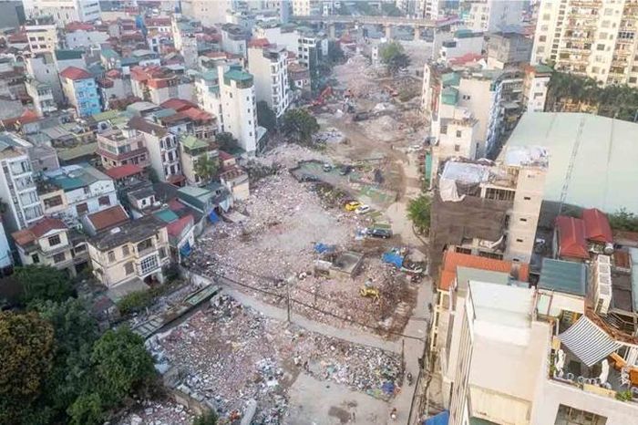 Nước rút hoàn thiện giải phóng mặt bằng đường Vành đai 2,5 - Đài Phát thanh và truyền hình Hà Nội