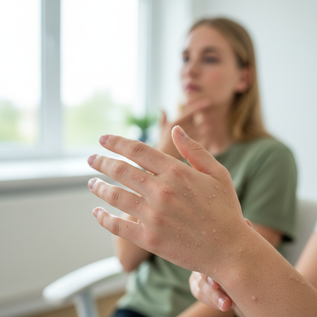 🔍 편평사마귀 잘 생기는 사람 특징