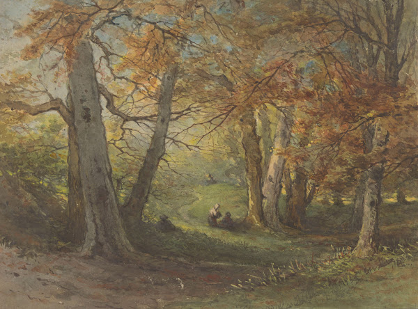 Bosgezicht bij Oosterbeek 1834   1906