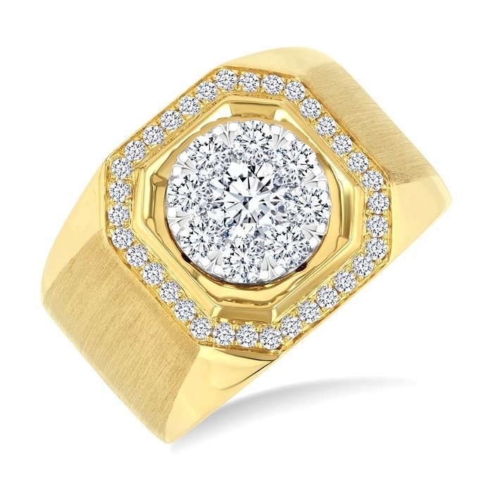 Men's Lovebright Diamond Ring 381B0DHTGYW-1.40