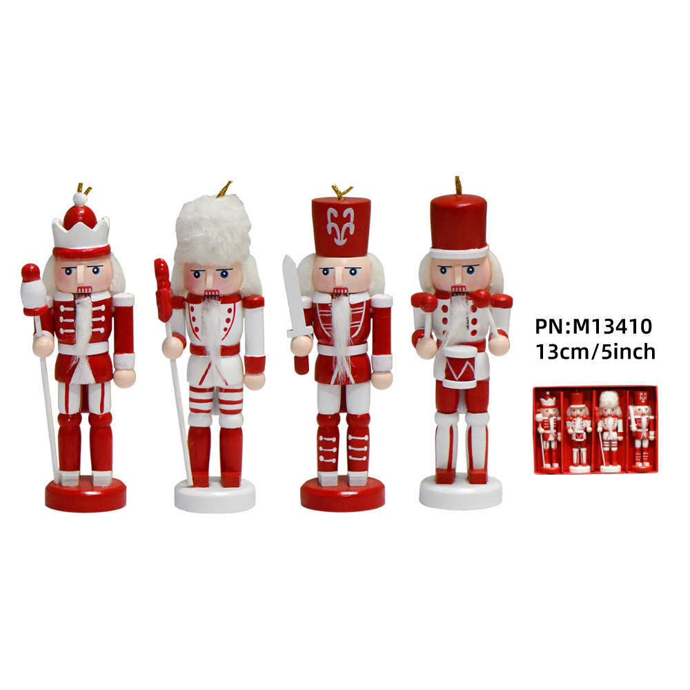Wooden Nutcracker Soldier, 13 cm