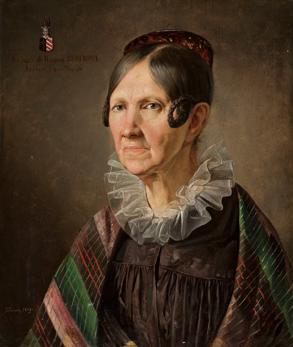 Portrait of Rachela Romer née de Raes 1849