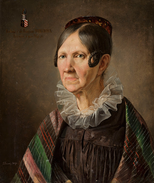 Portrait of Rachela Romer née de Raes 1849