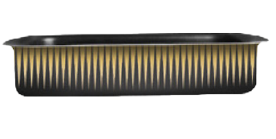 Knight Rectangular Tray 25cm