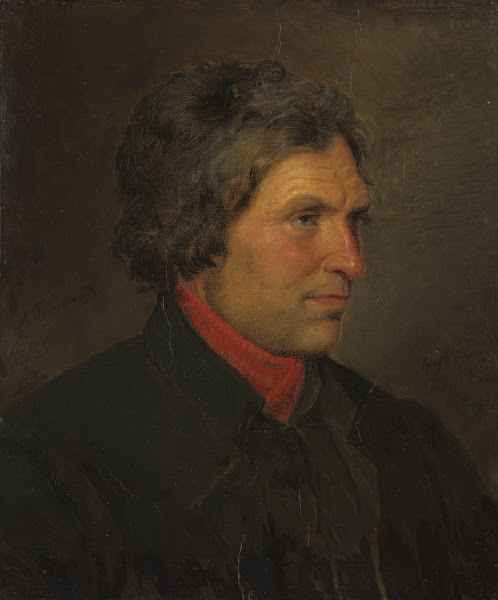 Portrait of the Farmer Torstein Ringheim from Voss 1855