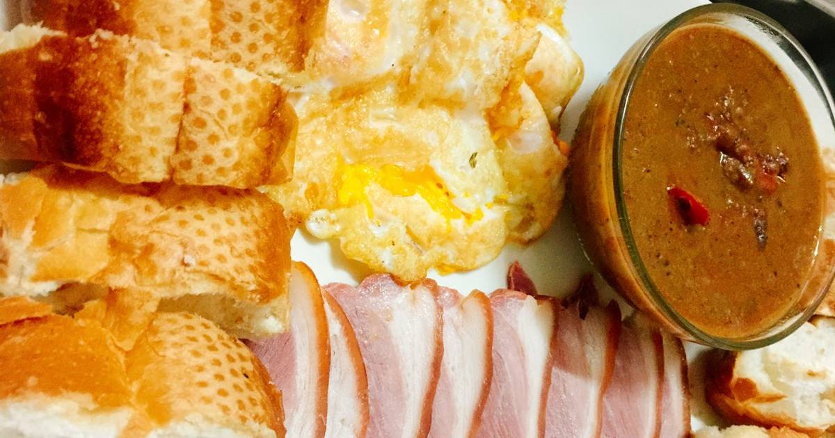 Sốt pate chấm bánh mì
