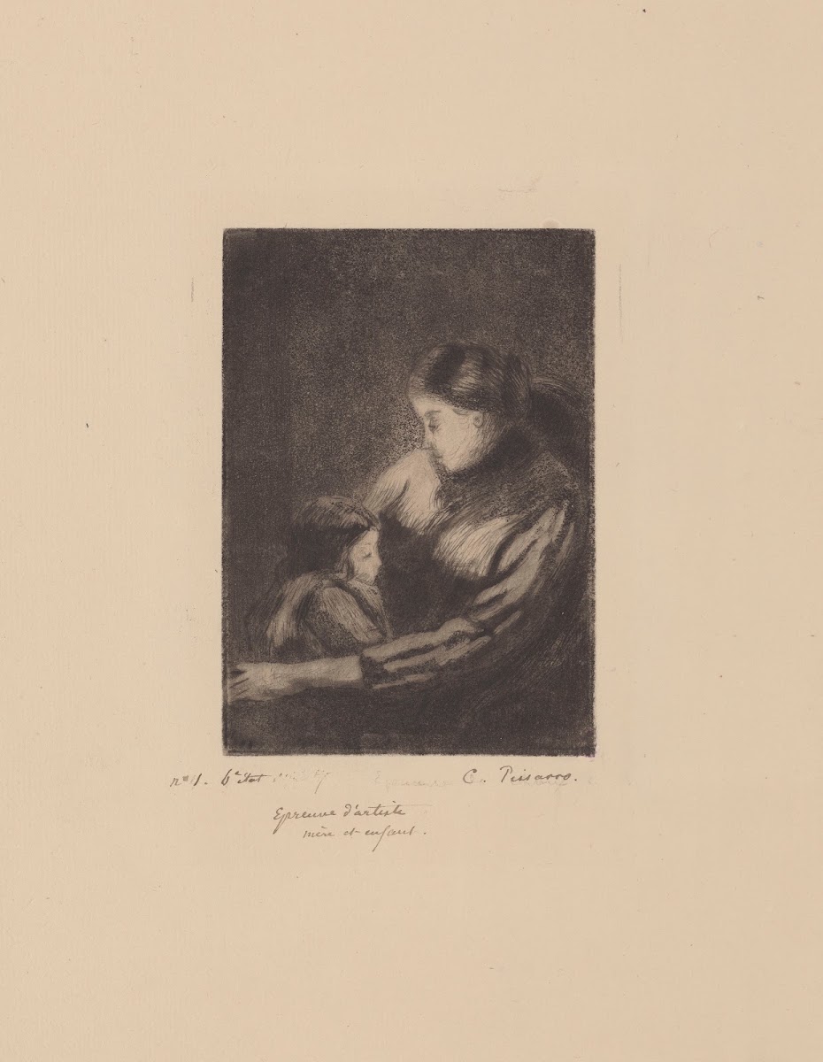 Mère et enfant 1882