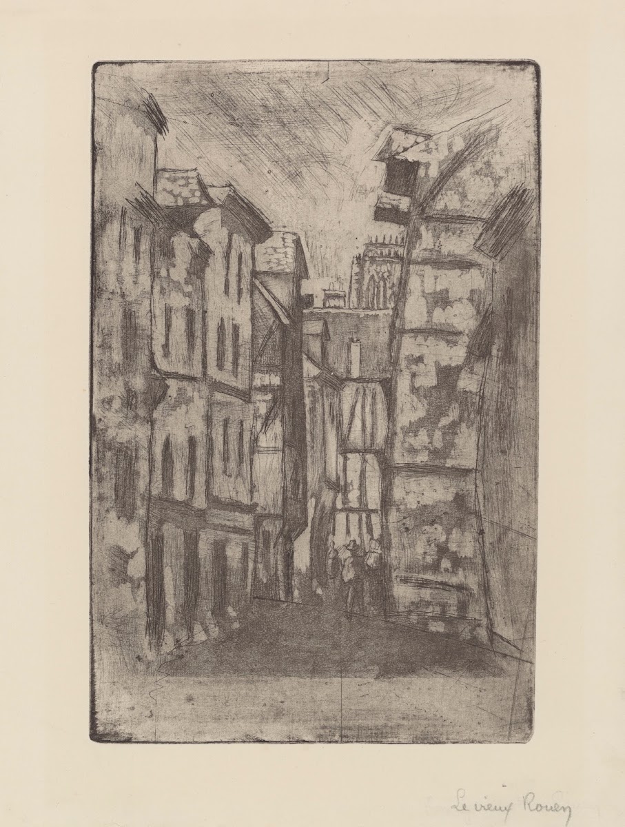 Le vieux Rouen 1896