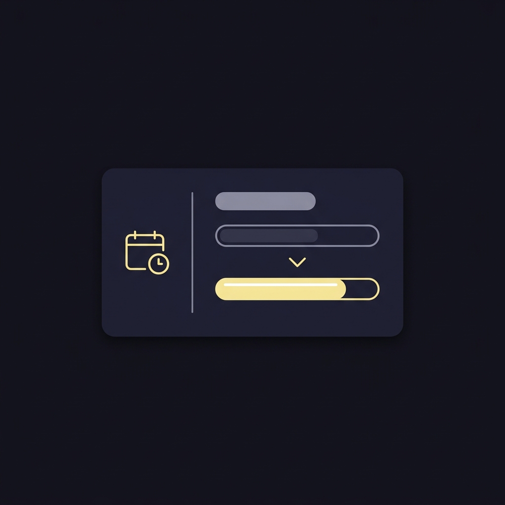 Minimal 2D vector timeline audit log card with calendar and clock icons and stacked previous and new limit visual chips highlighting change How to Set Spending Limits for Challenge Purchases