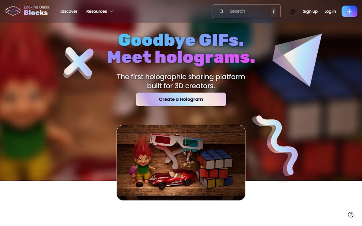 Captura de Looking Glass Blocks
