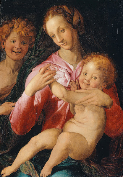 Virgin and Child with the Young Saint John the Baptist 1527