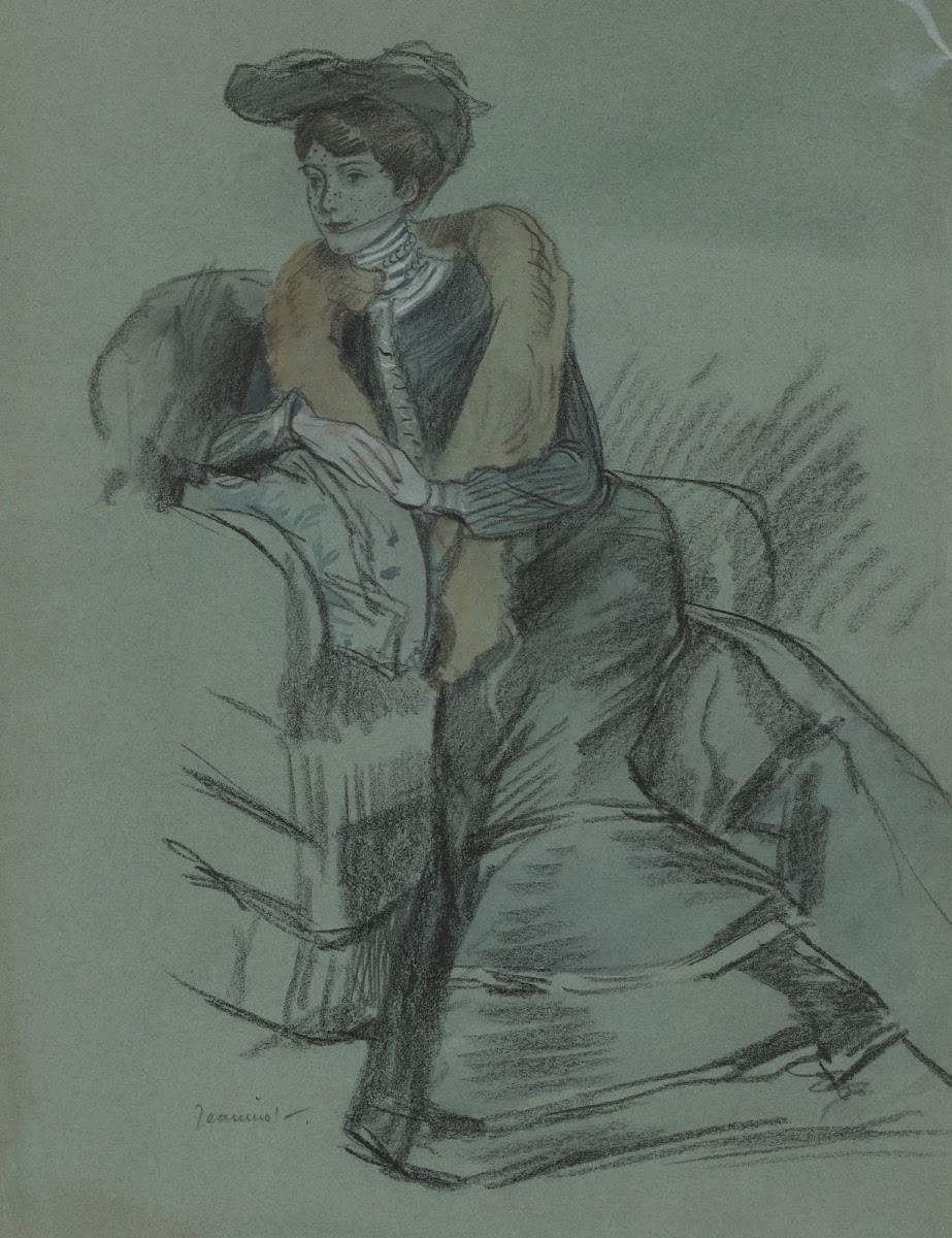Woman Seated in an Armchair c 1900