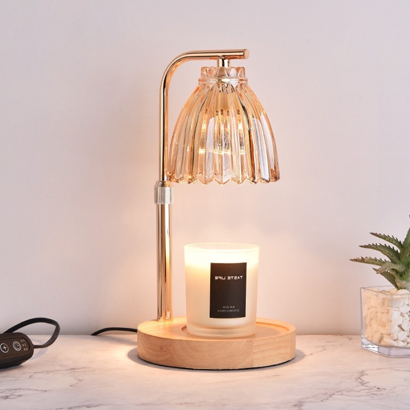 Wax melt fragrance lamp with dimming function