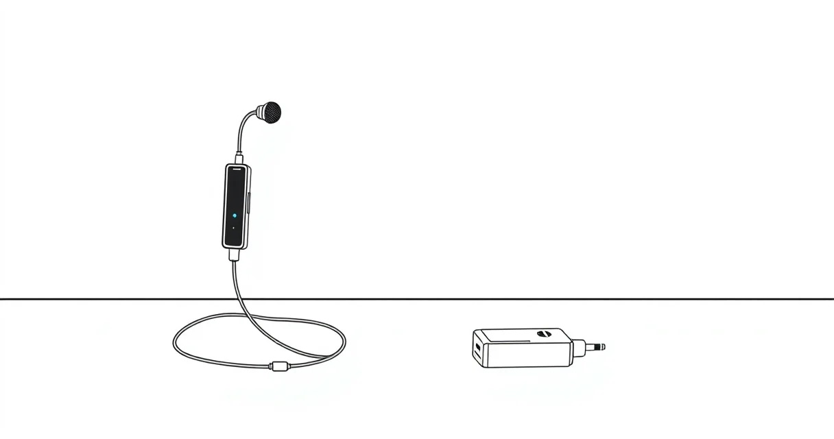 핀마이크 선택법 유튜브 촬영용 마이크 단자 규격 가이드 일러스트