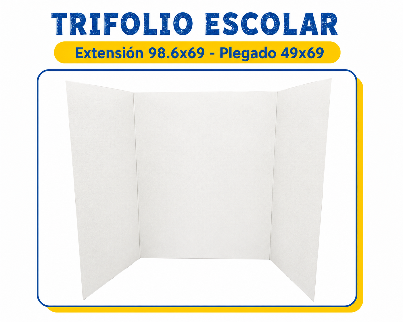 TRIFOLIO ESCOLAR 98.6X69 (CE49X69) - Imagen 1