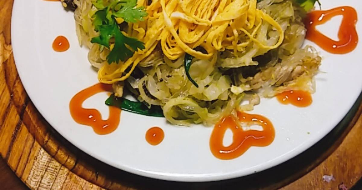 Miến xào rau củ