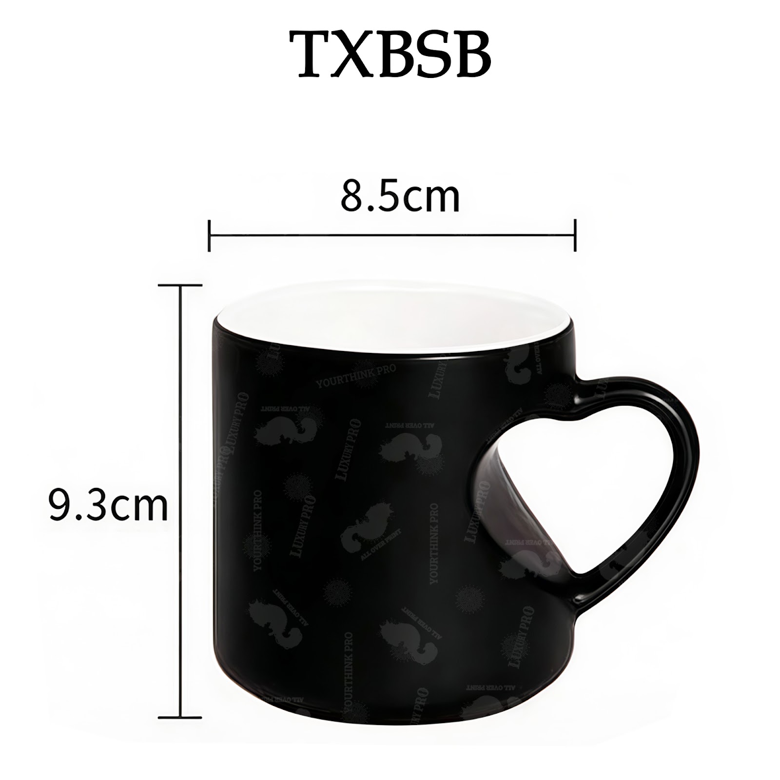 Heart-Shaped Magic Mug