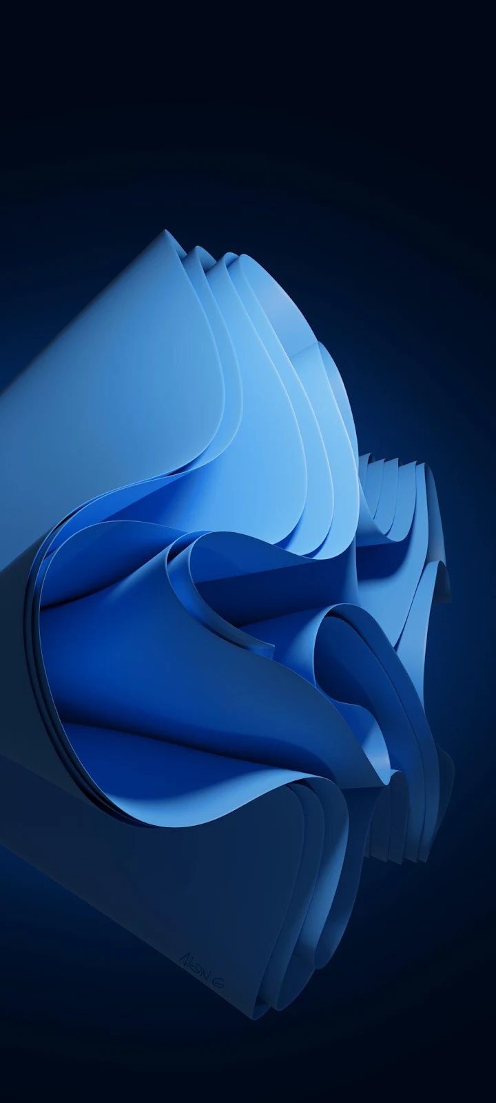 Windows 11 Bloom Wallpaper - 3D Digital Art iPhone Wallpaper (922x2048)