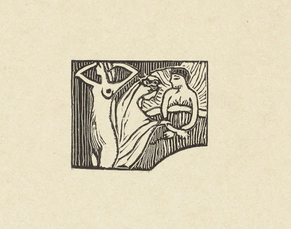 Essaie de bois gravé pour Sagesse 1893 1895