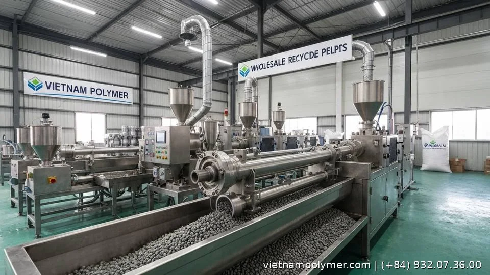 wholesale recycled HDPE pellets - Vietnam Polymer