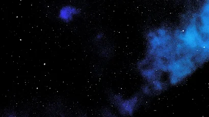 Atmosphere, Astronomy, Blue, Nebula, Galaxy 4K iPhone Wallpaper Background