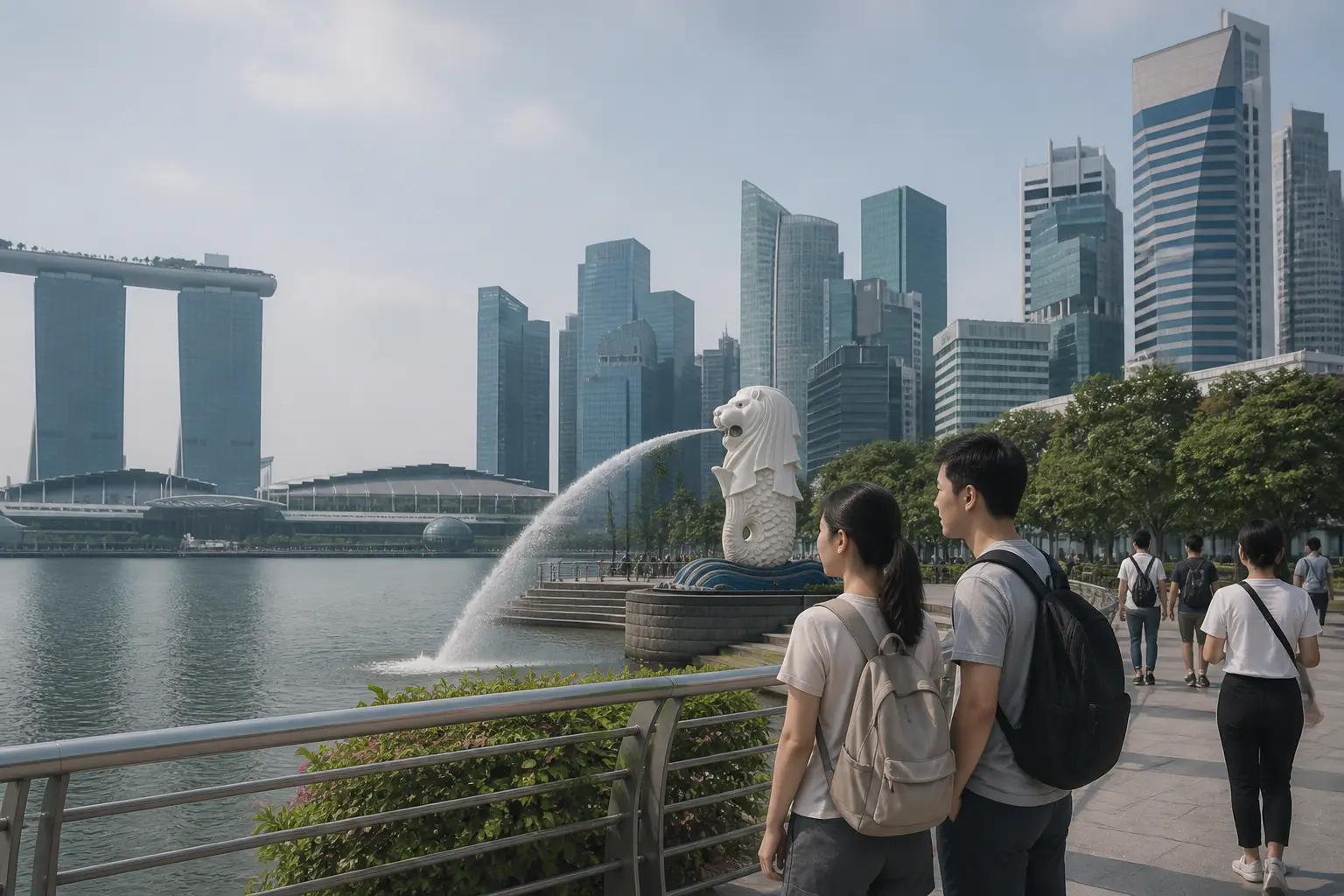 Editorial image for Singapore air quality improves to moderate range after unhealthy readings