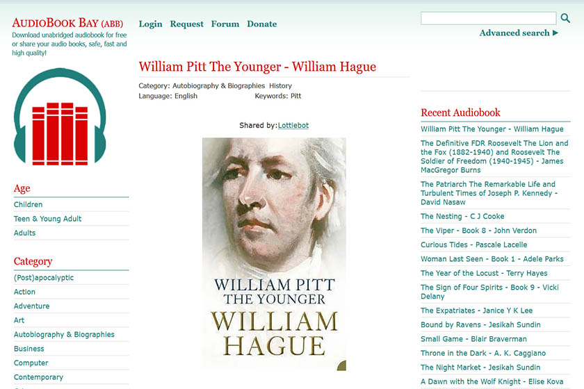 سایت ادیوبوک‌بی