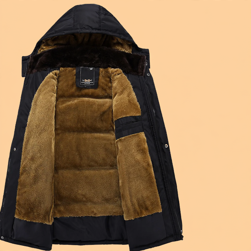 Men's winter jacket, insulated and warm, for men