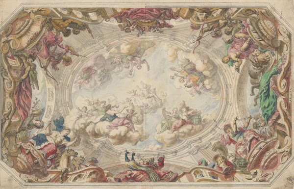 Design for a Ceiling ca 1712